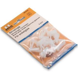 Heco 9605362 Gipsrawplugs Til enkelt gips, 4-pak