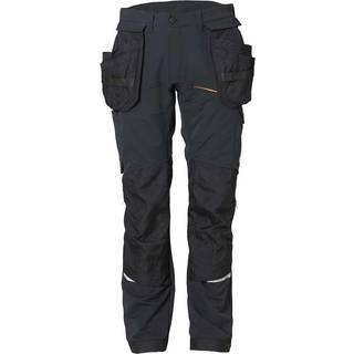 Kansas - Evolve håndværkerbukser Full stretch, Sort - 130160