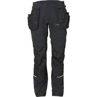 Kansas Evolve håndværkerbukser stretch sort C46-C58 C54 LARGE