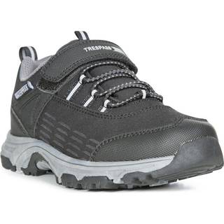 Trespass Kids Harrelson Low Cut Sort TræningsskoEU 33 (UK 1)