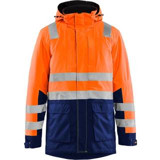 Blåkläder 4495 High Vis Vinter Parka / High Vis Vinter Parka - 2XL - High Vis Orange/Mellemgrå