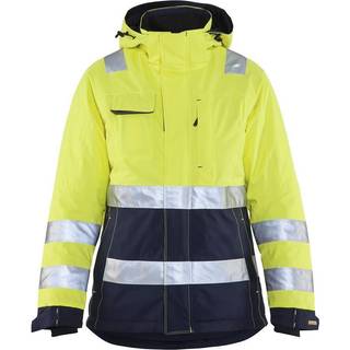 Blåkläder 4872 Dame High Vis Vinterjakke / Dame High Vis Vinterjakke - L - High Vis Gul/Marineblå