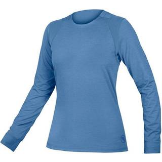 Endura Cykeltrøje til kvinder Singletrack L/S Jersey Bluesteel