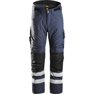 Snickers 6619 allroundwork, 37.5® vinterbukser navy/sort L kort