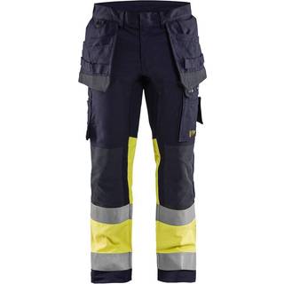 Blåkläder 1487 Multinorm Buks Inherent med stretch / Multinorm Arbejdsbuks Inherent med stretch - C60 - Marineblå/High Vis Gul