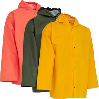 Regnjakke fiskeolie resistens 033800 gul Str. 3XL