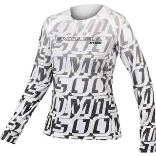Endura MT500 Print Tee Cykeltrøje Sort/Hvid - Størrelse Large