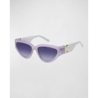 Marc Jacobs MARC 645/S B1P/DG 57 Solbriller Kvinder Purple - Frosted Purple - 57mm