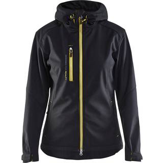 Blåkläder 4919 Dame Softshell Jakke / Dame Softshell Arbejdsjakke - M - Sort/Sølv