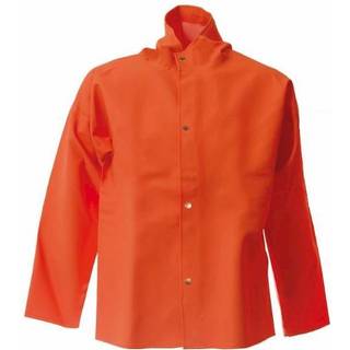 Regnjakke fiskeolie resistens 033800 orange Str. 2XL