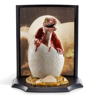Jurassic Park Toyllectible Treasure Statue Raptor Egg Life Finds A Way 12 cm