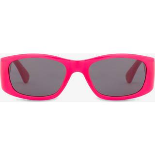 Moschino Kvinde MOS145/S MU1/IR Solbriller Injiceret Fuchsia Grå Firkantet Normal