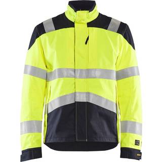 Blåkläder 4089 Multinorm Jakke Inherent / Multinorm Arbejdsjakke Inherent - XS - High Vis Gul/Marineblå