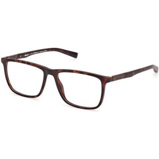 Timberland Mand TB1801 52 Optiske stel Injiceret Havana Firkantet Normal