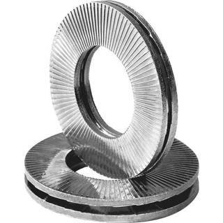 Nord-Lock NL10 Låseskiver DI 10,7 MM, ZINKFLAKE, DIN 25201 Pakke med 10,7 x 16,6 x 2,5 mm, 200 stk