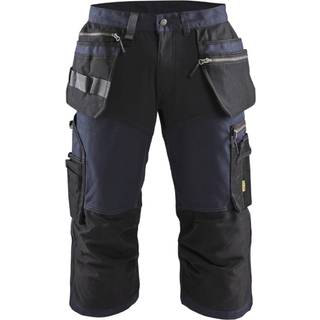 Blåkläder 1597 Håndværker Knickers med stretch / Håndværker Knickers med stretch - C50 - Mørk Marineblå/Sort
