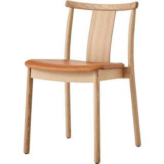 Audo Copenhagen Merkur Spisestol / farvet Læder - Stole Eg Cognac - 71118-004012