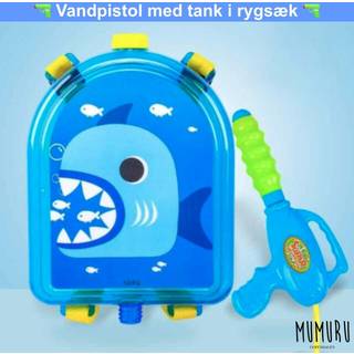 Mumuru Copenhagen Vandpistol Rygsæk - haj