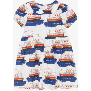 Mini Rodini Printed cotton dress - multicoloured - Y 6/7