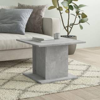 sofabord 55,5x55,5x40 cm konstrueret træ betongrå