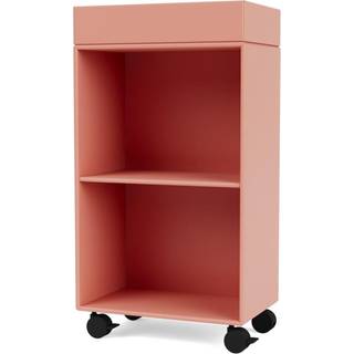 Montana Preppy Trolley - Skuffer Mdf Rhubarb - 00PREPPY151-RHUBARB