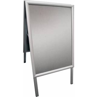 Twin LIGHT gadeskilt B2 50x70cm aluminium