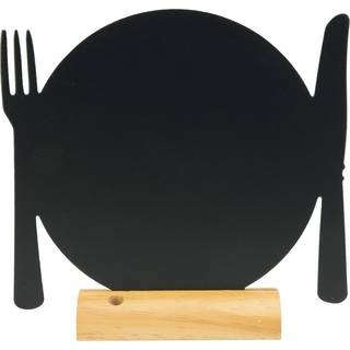 Securit Silhouet Wood bordskilt 243x253mm PLATE