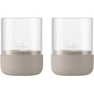 blomus Calma fyrfadsstage Ø7 cm 2-pak Fungi