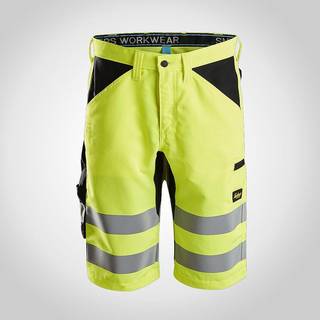 Snickers Workwear 6132 Shorts Bemærk, gul/sort C44