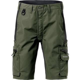Fristads 129739 Service stretch shorts dame 2548 / Arbejdsshorts Armygrøn/Sort 42