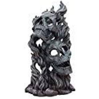 Comedy & Tragedy Skull Ornament 33,5cm