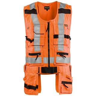 Blåkläder 3032 High Vis Håndværker Vest / High Vis Håndværker Vest - 4XL - High Vis Orange