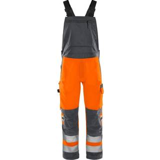 Fristads 1030 GPLU Overalls Bemærk, orange/grå Hi-Vis, Orange/Grå