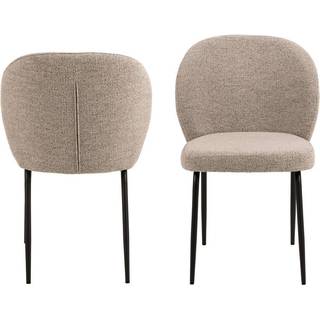 Patricia spisebordstole | stof beige