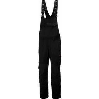 Helly Hansen Workwear Oxford BIB Håndværkerbukser sort, med seler Sort