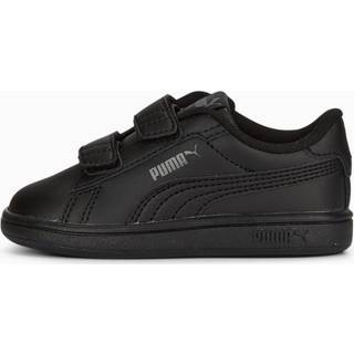 Puma Smash 3.0 Leather V Sneakers Baby, Black, Size 21, Shoes - Shadow Gray - 21
