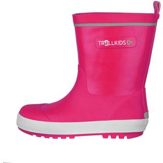Trollkids Kid's Lysefjord Rubber Boots Gummistøvler Børn størrelse 39 farve pink