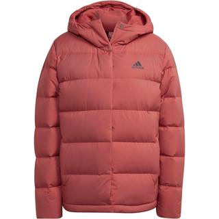 Adidas Women's Helionic Hooded Down Jacket Wonred, S