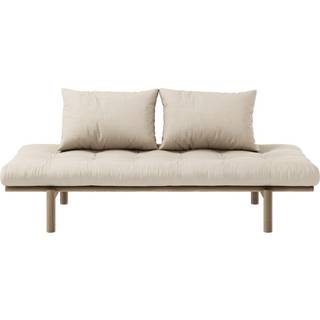 Pace Daybed Fra Karup Design i Massiv FSC Fyrretræ | Japandi - Carob Brown - 747 Beige