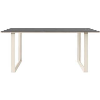 Muuto 70/70 Spisebord 170x85 Sort Linolium/Sand