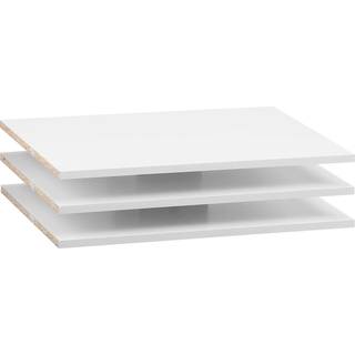 Verona 3 ekstra hylder bredde 59 cm hvid.
