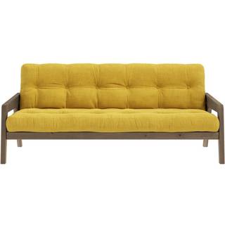 Grab Sovesofa Fra Karup Design i Massiv FSC Fyrretræ | Japandi - Carob Brown - 514 Honey