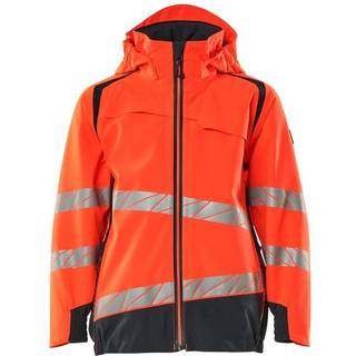 MASCOT® Skaljakke til børn Hi-Vis Rød/Mørk Marine 19901-449-22210 152