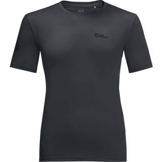 T-shirt til herre – Jack Wolfskin Tech T M - Sort - Medium