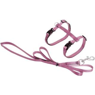 FLAMINGO - Ziggi Cat harness with line - Pink