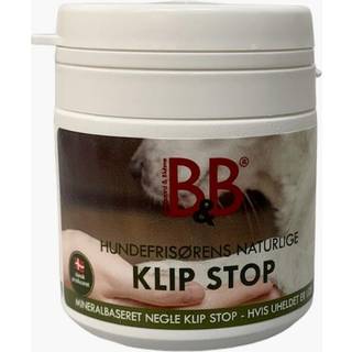 B&B mineralbaseret Negle Klip Stop - 20 g.
