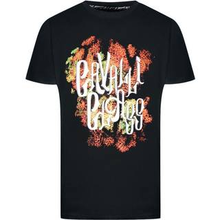 Cavalli Class Black Cotton T-Shirt