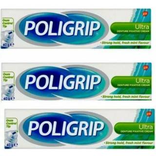 Proteselim POLIGRIP Ultra Strong Hold, Seal & Comfort Mild Mint 40g