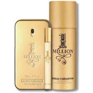 Paco Rabanne - 1 Million Sæt - 50 Edt, Travel spray & deodorant