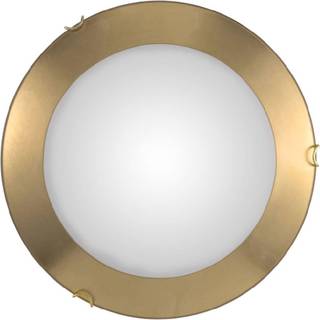 Kolarz Moon Leaf væglampe, guld, Ø 40 cm